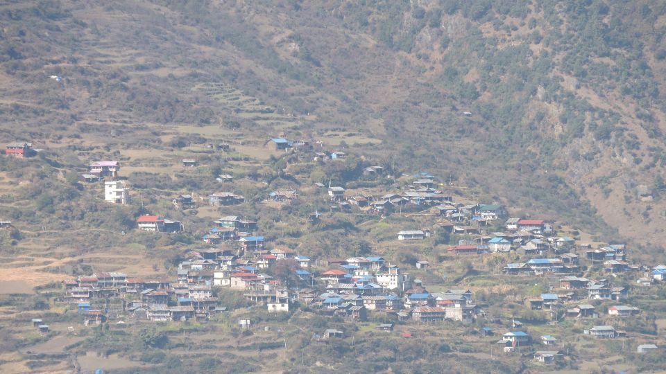 41 Best Photos from Langtang Trek 37 Tamang Village Seen from Lantang Trail