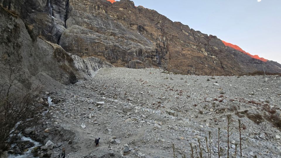 41 Best Photos from Langtang Trek 41 Old Langtang Village devasted by Landslide