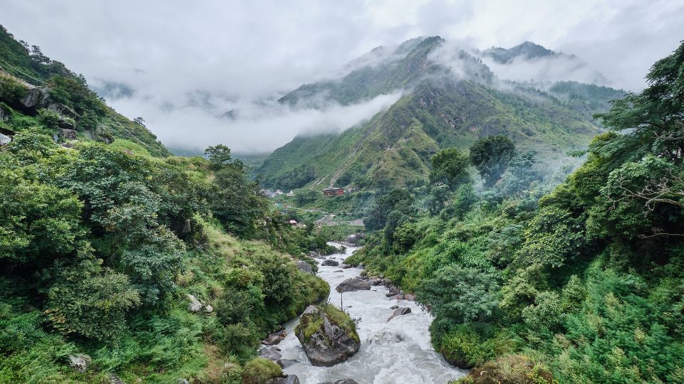 41 Best Photos from Langtang Trek 30 Langtang River near Syabrubesi