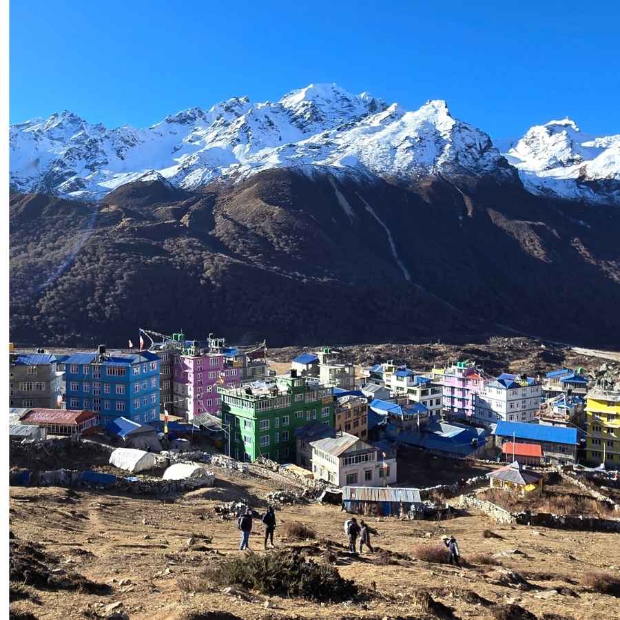 Best Months and Seasons for Langtang Valley Trek (2026/2027) 2 Kyanjin Gompa in Autumn Season