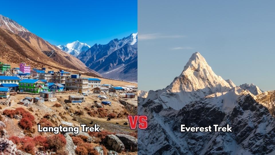 Langtang Valley Trek vs Everest Base Camp Trek 2 Langtang Trek vs Everest Base Camp Trek
