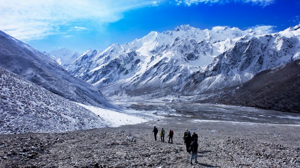 Should You Trek Langtang Valley in November? Pros, Cons, Recommendations 3 Pangen Dopku covered in snow