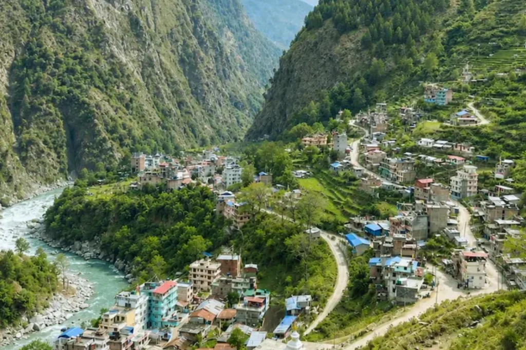 Syabrubesi: Before and After the Flood, History and Geography 2 Syabrubesi a Few DaysBefore the 2026 Flood