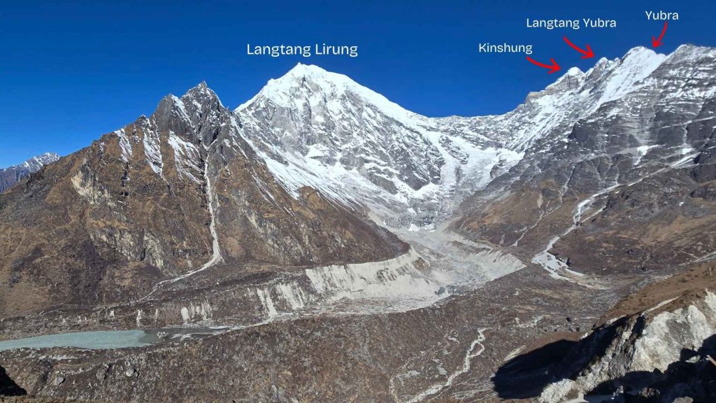 13 Major Mountains You Will Spot on the Langtang Valley Trek 12 Kinshung and Yubra Peaks