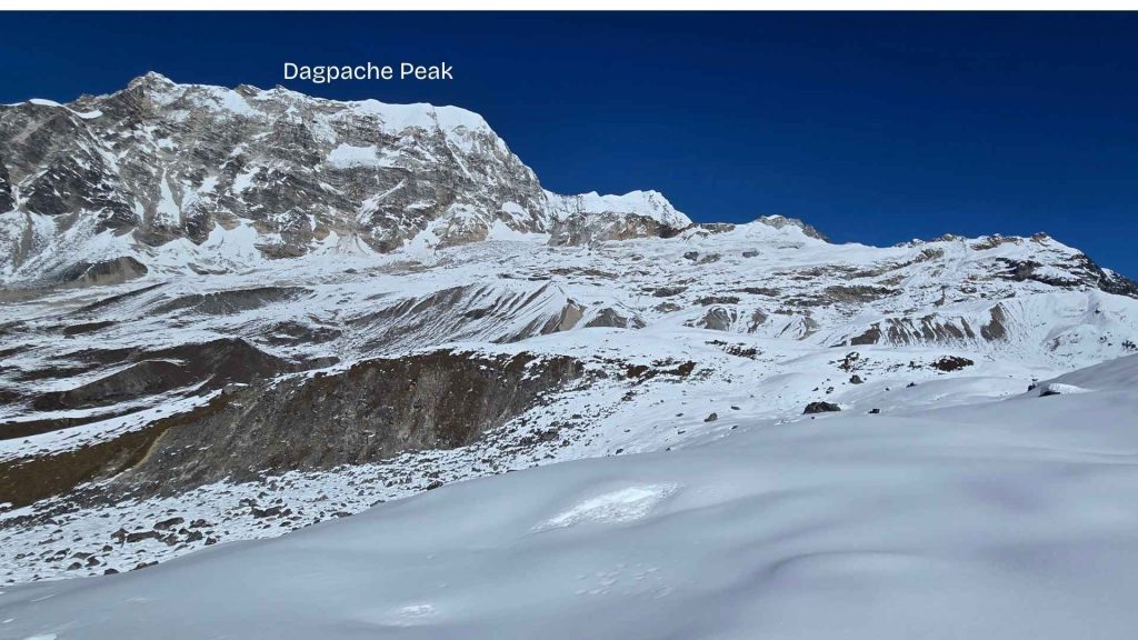 13 Major Mountains You Will Spot on the Langtang Valley Trek 13 Dagpache Peak