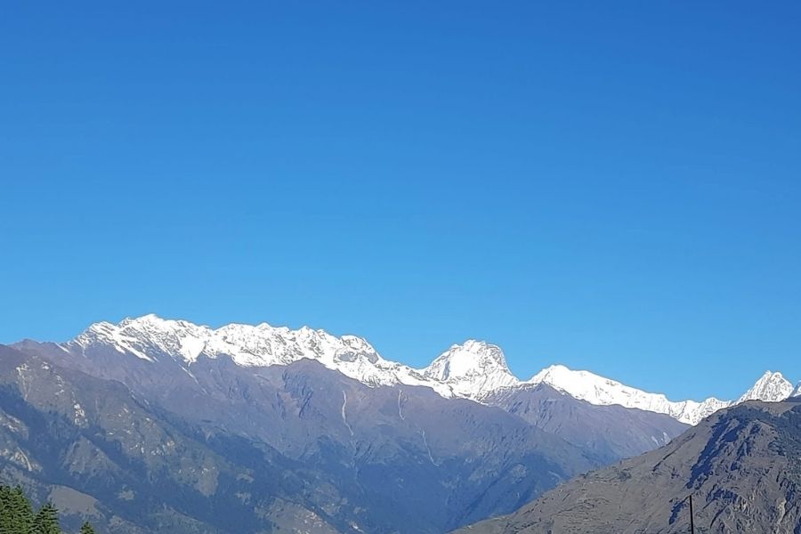 Thulo Syabru Village Guide - History, Trekking Routes, Accommodation, Culture 4 Ganesh and Paldor Himal View from Thulo Syabru