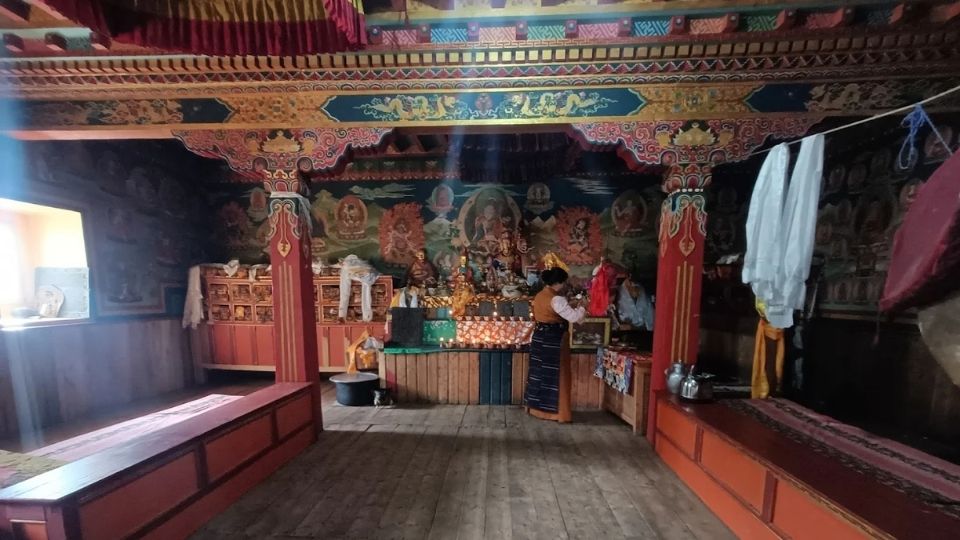 Kyanjin Gompa Monastery 3 Inside the Monastery of Kyanjin Gompa