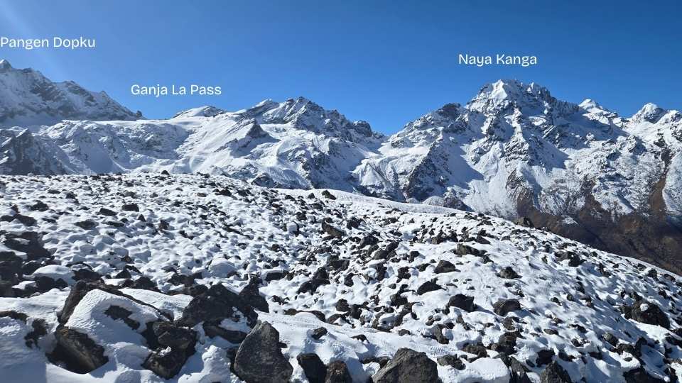 13 Major Mountains You Will Spot on the Langtang Valley Trek 10 Naya Kanga