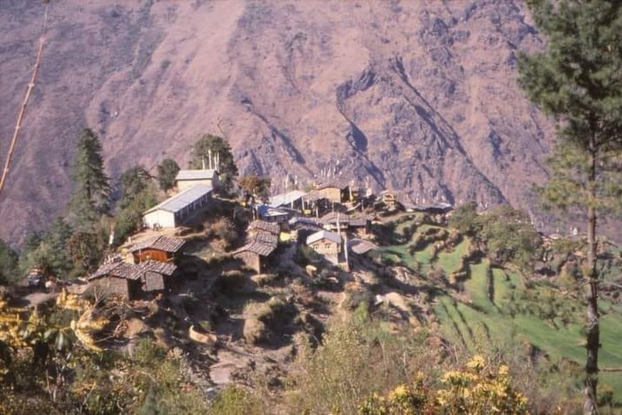 Thulo Syabru Village Guide - History, Trekking Routes, Accommodation, Culture 12 Thulo-Syabru-Old-Photo